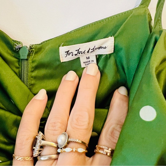 Urban Outfitters | For Love & Lemons | Ruched Paula Dress - Picture 10 of 11